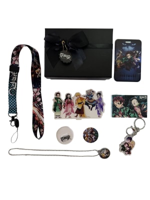 Caja De Regalo Demon Slayer Accesorios Kimetsu No Yaiba1
