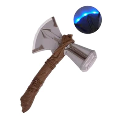 Hacha Juguete Cosplay Thor Rompe Tormenta Luz Sonido1