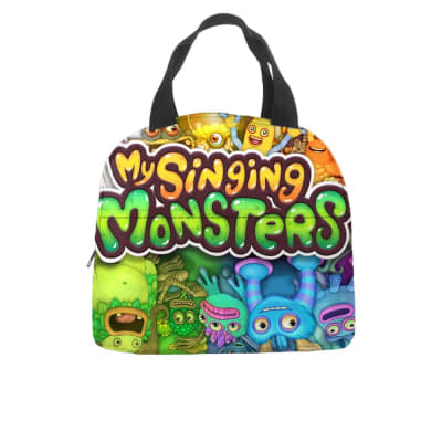 Lonchera Escolar My Singing Monsters Diseño Completo
