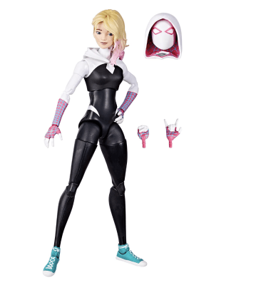 Spider-Verse Spider-Gwen - Figura de acción de 6 pulgadas (15 cm)