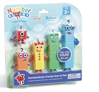 hand2mind Numberblocks Friends One to Five Figuras
