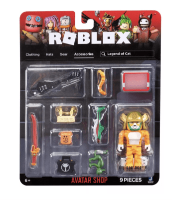 Figura Colección Roblox Avatar Shop Series Legend Of Cat1