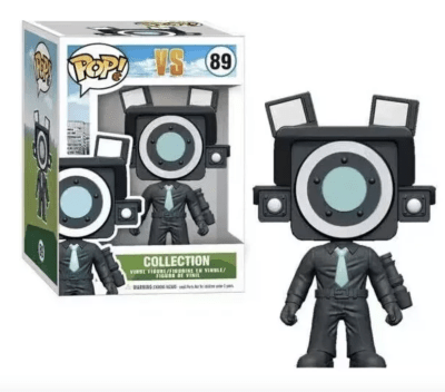 Figura Pop Skibidi Toilet Cameraman Figura De Colección