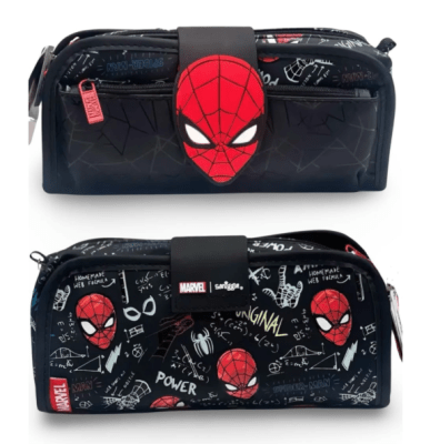 Estuche Escolar Spider Man Diseño Calidad Original