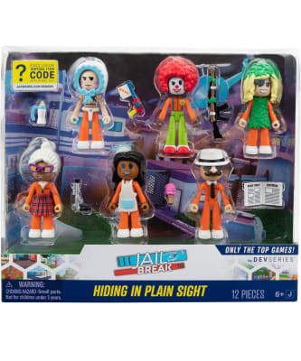 Pack 6 Figuras Roblox Devseries 2023ítem Virtual Jailbreak