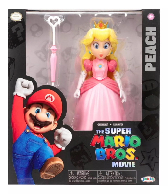 Figura Peach Movie Con Accesorio Mario Bros 13 Cm 2023