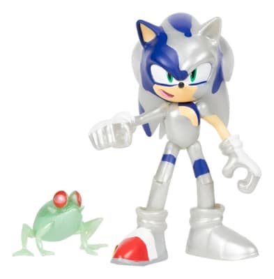 Figura Sonic Metal Virus 10cm Con Zombot Froggy Oficial