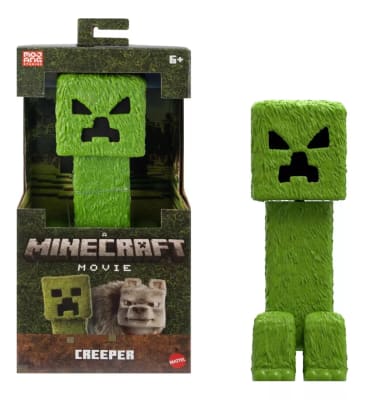 Figura Creeper 30cm Minecraft Movie Articulada Original1