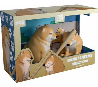 Bonk Cheems Figura De Vinilo Cheems De 3.5 Pulgadas Youtooz1