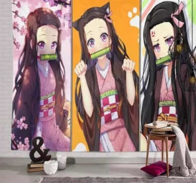 Tela De Fondo Cumpleaños Nezuko Kimetsu No Yaiba (c1)
