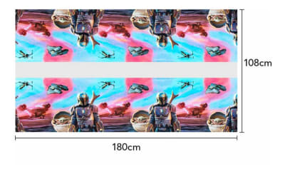 Mantel Cumpleaños Decoración Baby Yoda The Mandalorian1