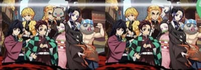 Mantel Cumpleaños Decoración Diseño Demon Slayer Fiestas1