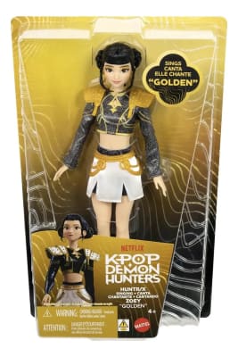 Muñeca Zoey Golden Kpop Demon Hunters Cantante Mattel