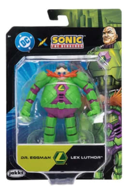 Sonic Dc Comics Dr Eggman Lex Luthor Figura 6 Cm