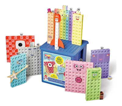 Hand2mind Numberblocks Heroes Con Mathlink Cubes Educativos