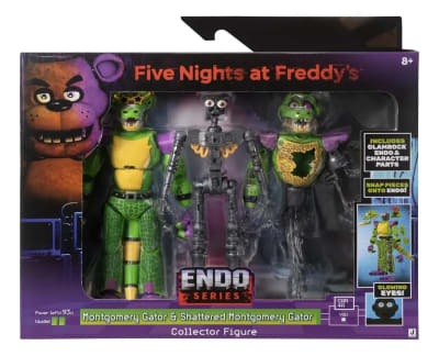 Figura Endo-02 Fnaf Montgomery Gator 3 En 1 Jazwares1