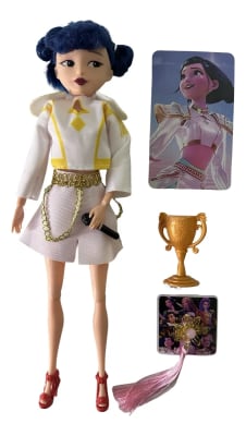Muñeca Zoey Guerreras Kpop Golden 30cm Con Música Accesorios1