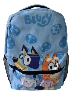 Mochila Escolar Diseño Bluey Bingo Calidad