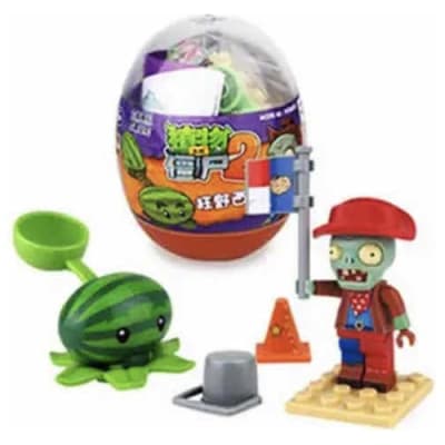 Figura Bloque Construcción Plantas Vs Zombie Nro. Pvz0501131