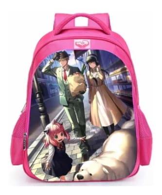 Mochila Urbana Diseño Impreso Spy X Family Familia Yor1