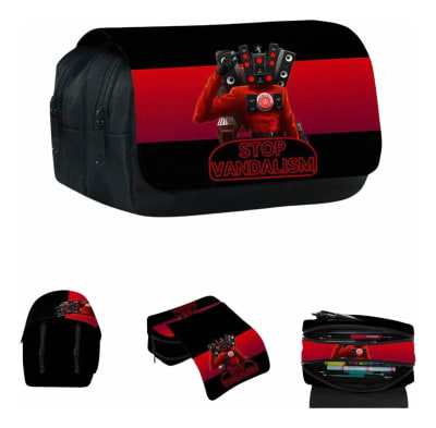 Estuche Lápices Escolar Titán Speaker Man Skibidi Toilet