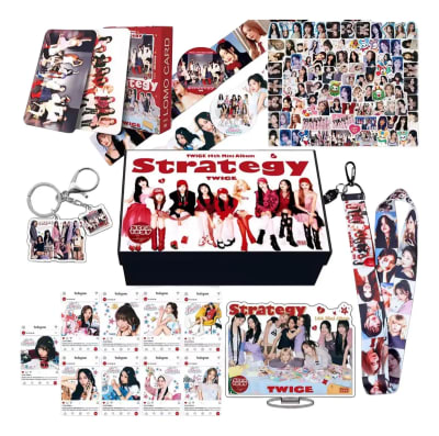 Caja De Regalo Accesorios K-pop Twice Mini Álbum Strategy