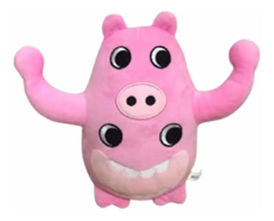 Peluche Chef Pigster The Garten Of Banban 3 Cerdo Rosado