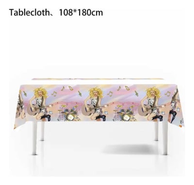 Mantel Plástico Cumpleaños Fiestas Taylor Swift Fans1