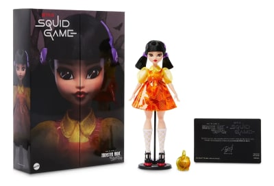 Muñeca Monster High Skullector Young-hee Squid Game 26 Cm