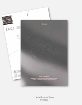 Album Jimin Bts Face (v. Undefinable Face) + 2 Photocard Pob1