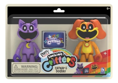 Pack Figuras Accion Smiling Critters Catnap Y Dogday 13 Cm