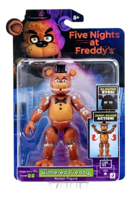 Figura Withered Freddy Fnaf 2 12,7 Cm Jumpscare1
