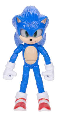 Figura Sonic 3 Wave #3 Con Esmeralda Original 13 Cm 22 Pts