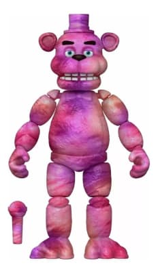 Figura Accion Tie Dye Freddy Five Nights At Freddy 2022 Funk