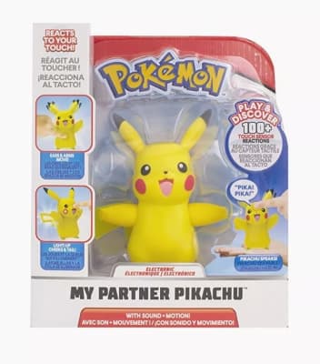 Pikachu Interactivo 12cm Con Luz Sonido Y Movimiento Pokemon1