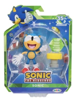 Figura Classic Sonic 35 Aniversario 10 Cm Yellow Spring1