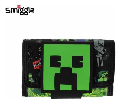 Billetera Niños Diseño Minecraft Original Calidad1