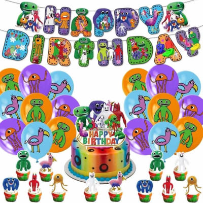Kit Globos Cumpleaños The Garten Of Banban Juego Roblox 2023