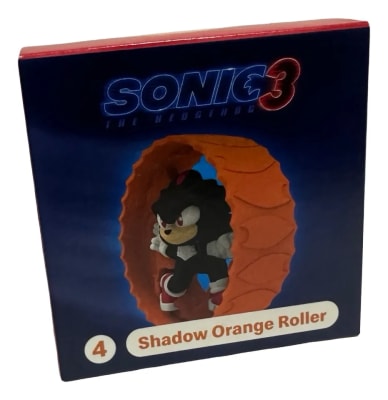 Figura Shadow Orange Roller Sonic 3 Mcdonalds 2024 6.5 Cm