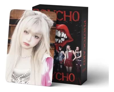 Set Lomo Cards Babymonster Album Psycho 55pcs Kpop Fans1