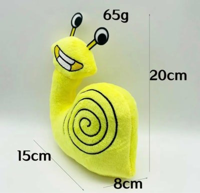 Peluche De Felpa Caracol Amarillo The Garten Of Banban 20231