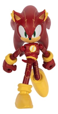 Figura Sonic X Dc Sonic Como The Flash 12.7cm 22pts Articulación