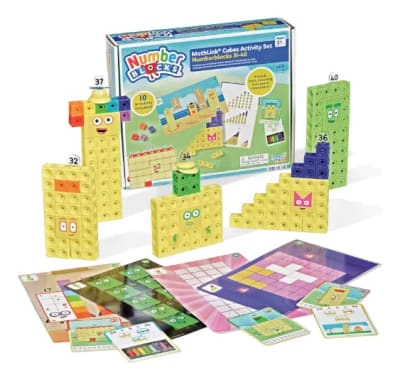 Numberblocks Mathlink Cubes 31-40 Juego Educativo Original