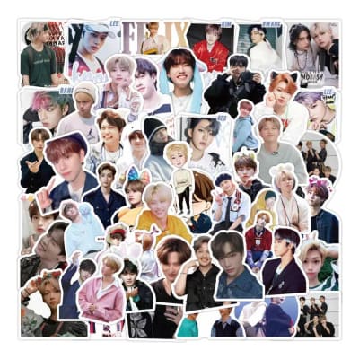 Pack 50 Stickers Stray Kids K-pop Calidad Diseño Pegatinas1