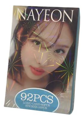 Set 60 Lomo Card Nayeon + 32 Stickers Twice Kpop Fanmade