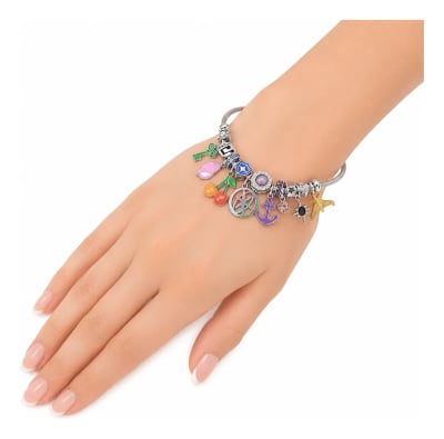 Pulsera Katseye K-pop Con Charms Coleccionables 6cm Diametro