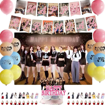 Kit Cumpleaños + Tela De Fondo Diseño Ready To Be Twice1