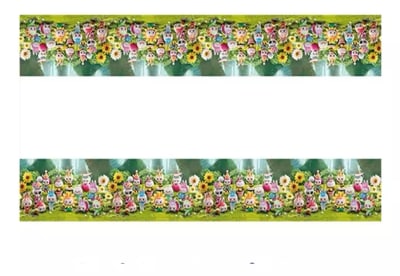 Mantel Cotillon Fiestas Cumpleaños Diseño Labubu1