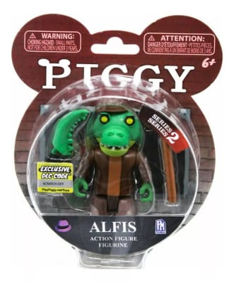 Figura Alfis De Piggy Serie 2 + Código Original