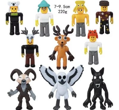 Set 10 Figuras Roblox 99 Night Forest Pvc 7-9.5 Cm Genérico